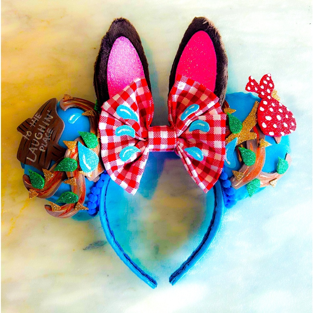 DISNEY EAR COLLECTORS CUSTOM MADE SPLASH MOUNTAIN EARS NEW!
